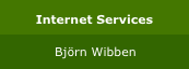 Internet Services - Björn Wibben