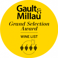 Auszeichnung Gault&Millau Grand Selection Award Wine List 2023