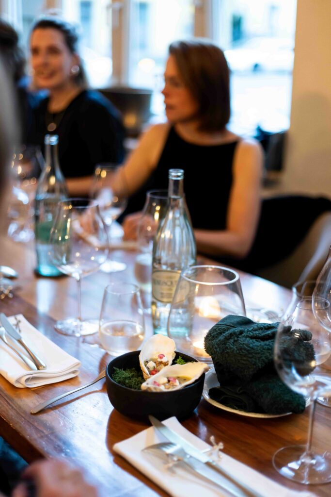 gedeckter Tisch Restaurant Frankfurt