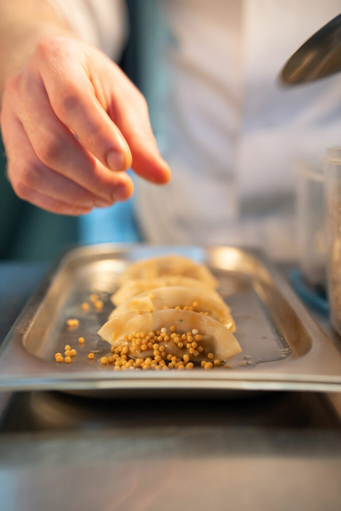 Dumpling als Amuse Bouche